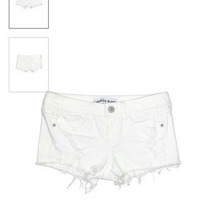 Express women’s white shorts